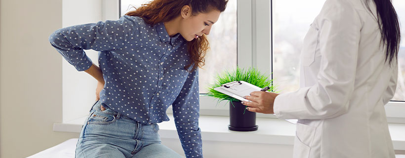 chiropractic examination at Monterey Chiropractic Care in Monterey, CA