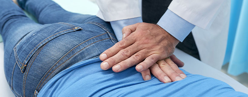 patient receiving chiropractic in Monterey