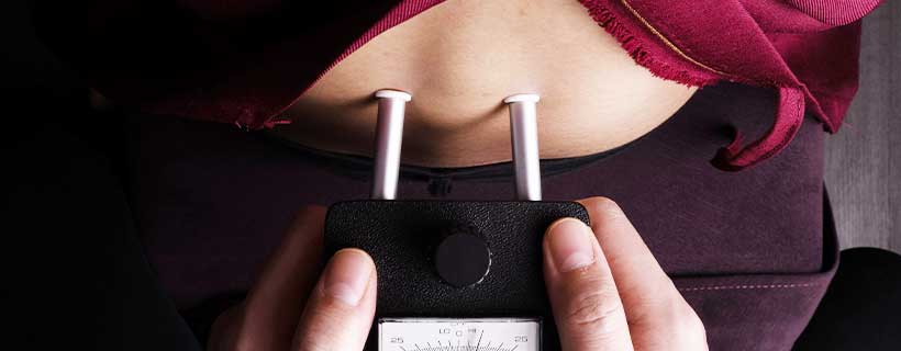 patient receiving gonstead technique in Monterey