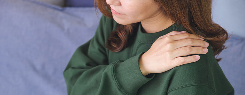 patient needing calcific tendonitis treatment in Monterey