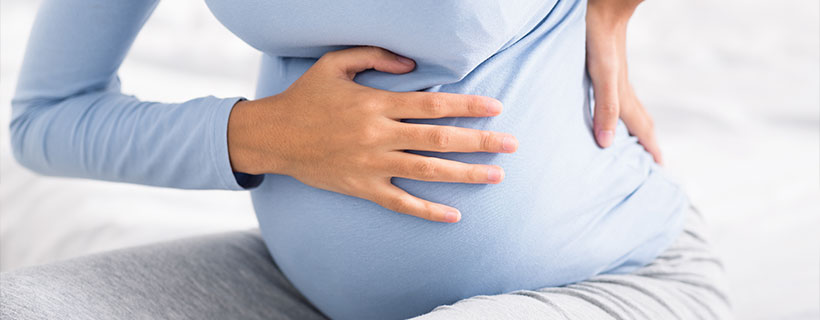 patient needing pregnancy related pain treatment in Monterey