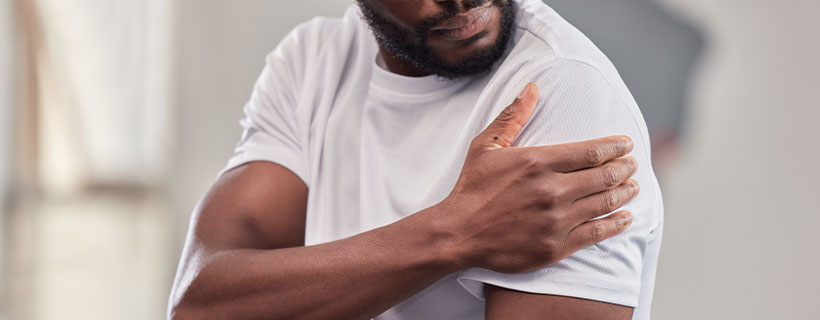 patient needing rotator cuff injury treatment in Monterey