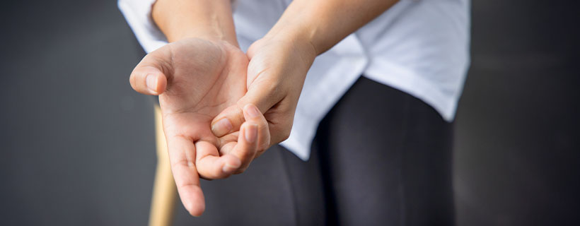 patient needing trigger finger treatment in Monterey